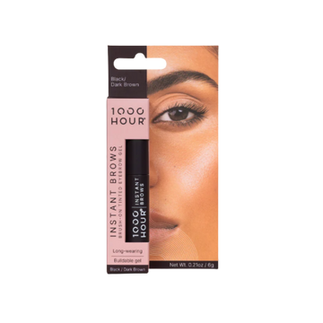 1000 Hr Brow Mascara Blk/Dk Br