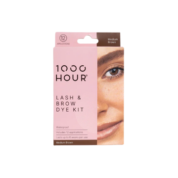 1000hr Dye Kit Medium Brown