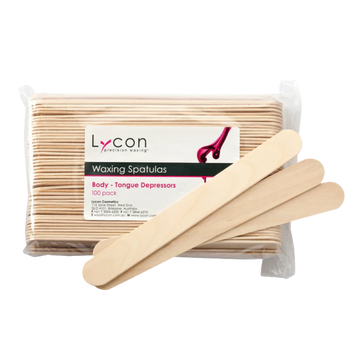 Lycon Body Wax Spatula 100pk