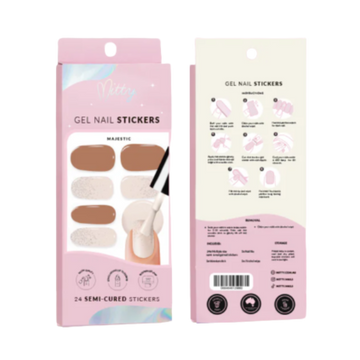 Mitty Gel Nail Stickers- Majes