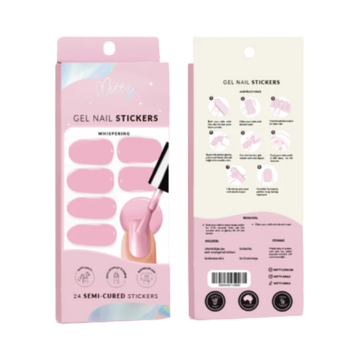 Mitty Gel Nail Stickers- Whisp