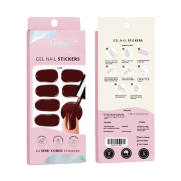 Mitty Gel Nail stickers- Jam