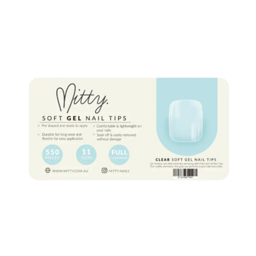 Mitty Square Nail Tips 500pc S