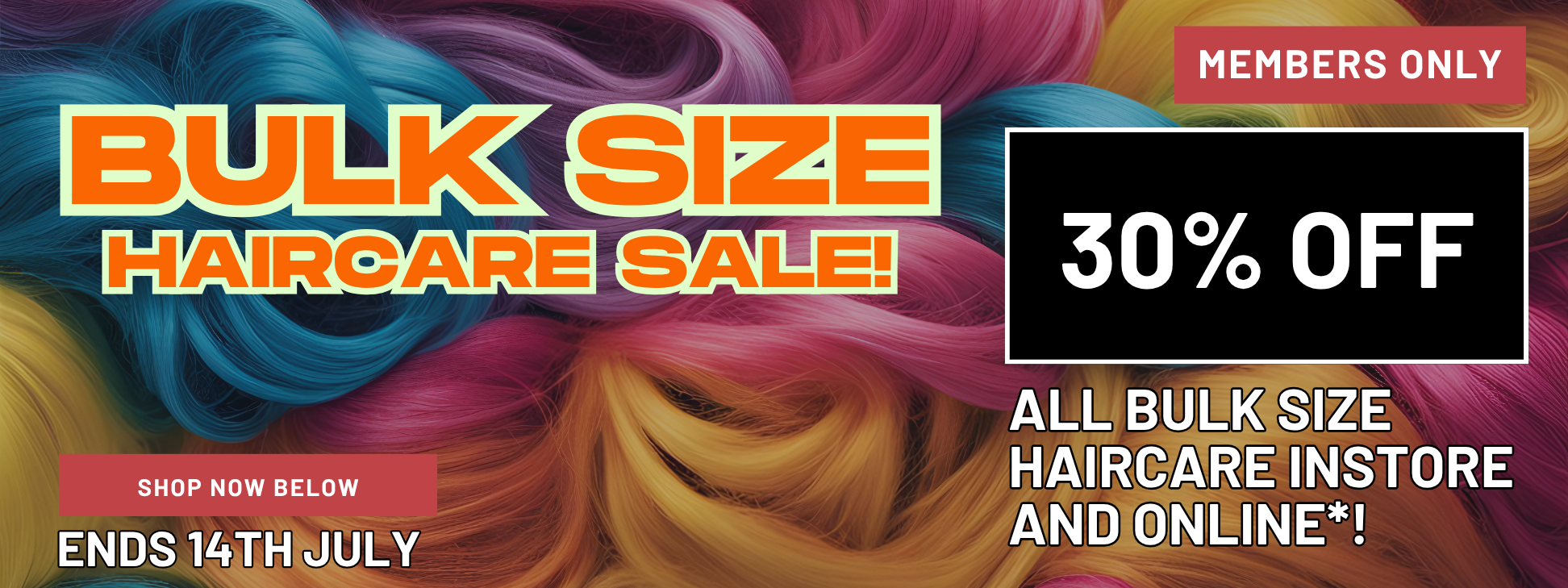 Bulk Size Haircare Sale