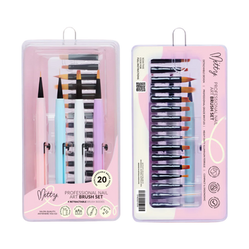 Mitty Pro Nail Art Brush Set