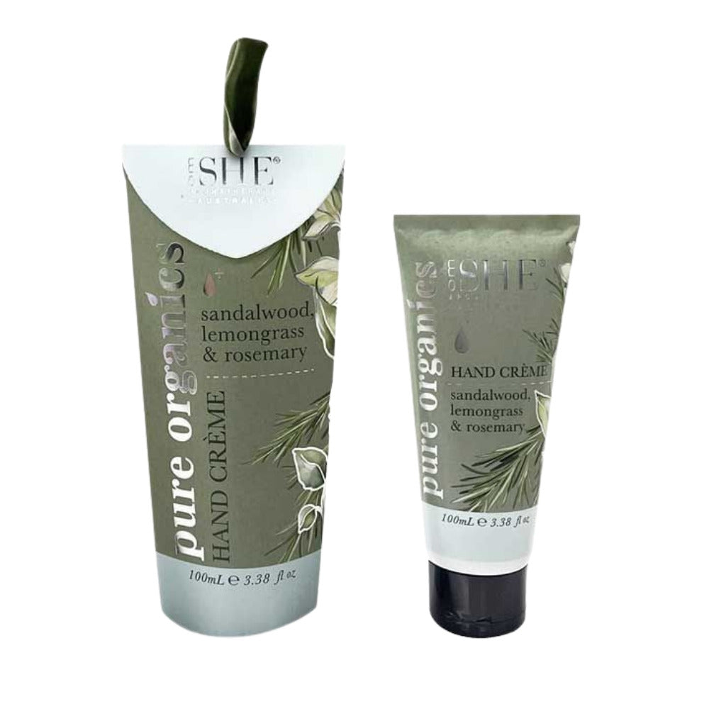 SHE Organics Hand Cream S/L/R