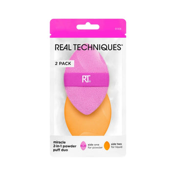 R/Tech 2-in-1 Powder Puff Duo