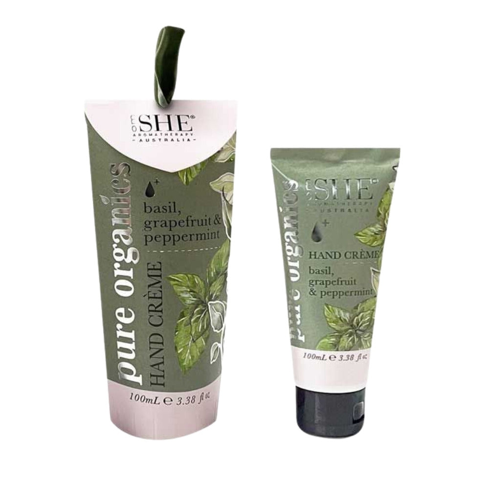 SHE Organics Hand Cream B/G/P