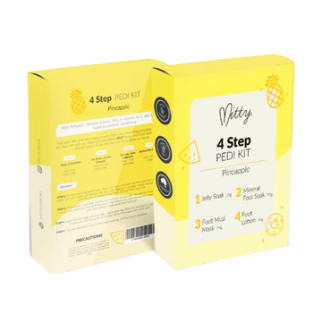 Mitty 4 Step Pedi Kit - Pineapple