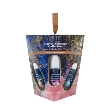 SHE Active Body Mist Trio