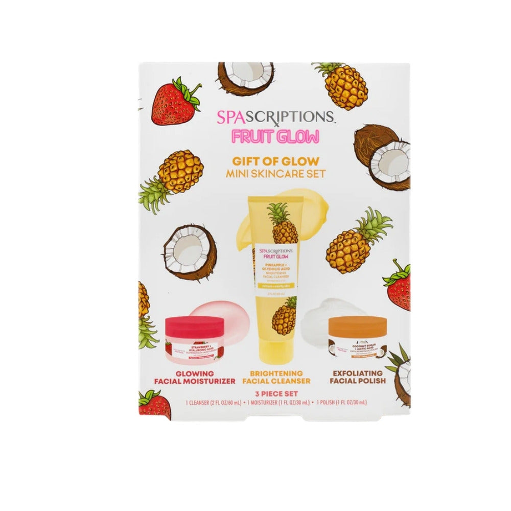 Spascriptions Fruit Gift of Glow Skincare Set 3pc