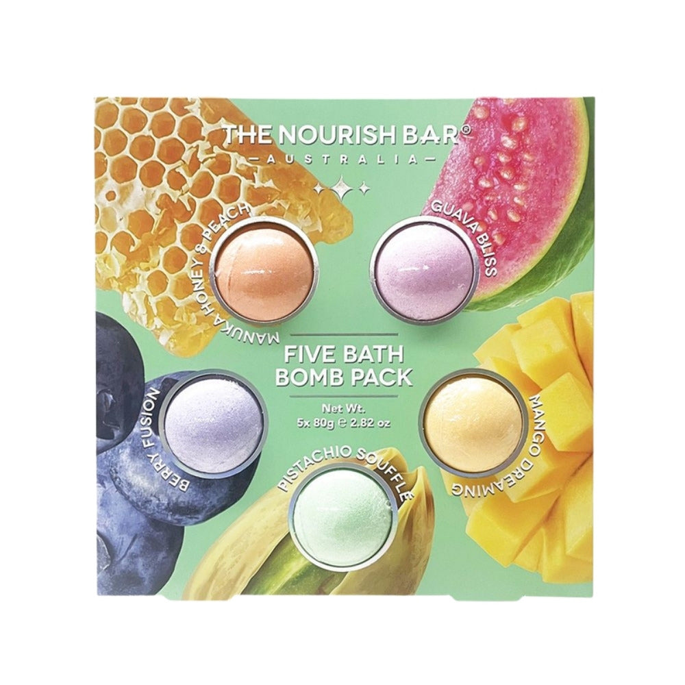 SHE Nourish Bar Five Bath Bomb