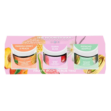 SHE Nourish Bar 3pc Scrub Set