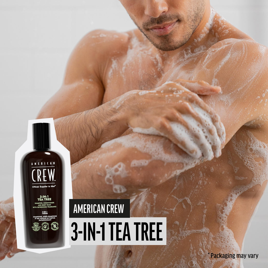 American Crew 3-In-1 Tea Tree 450ml
