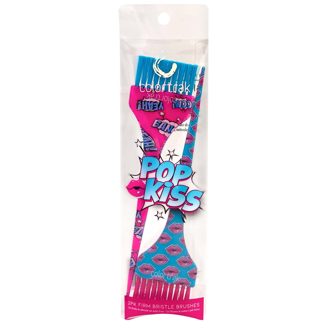 Colortrak Pop Firm Brushes 2pk