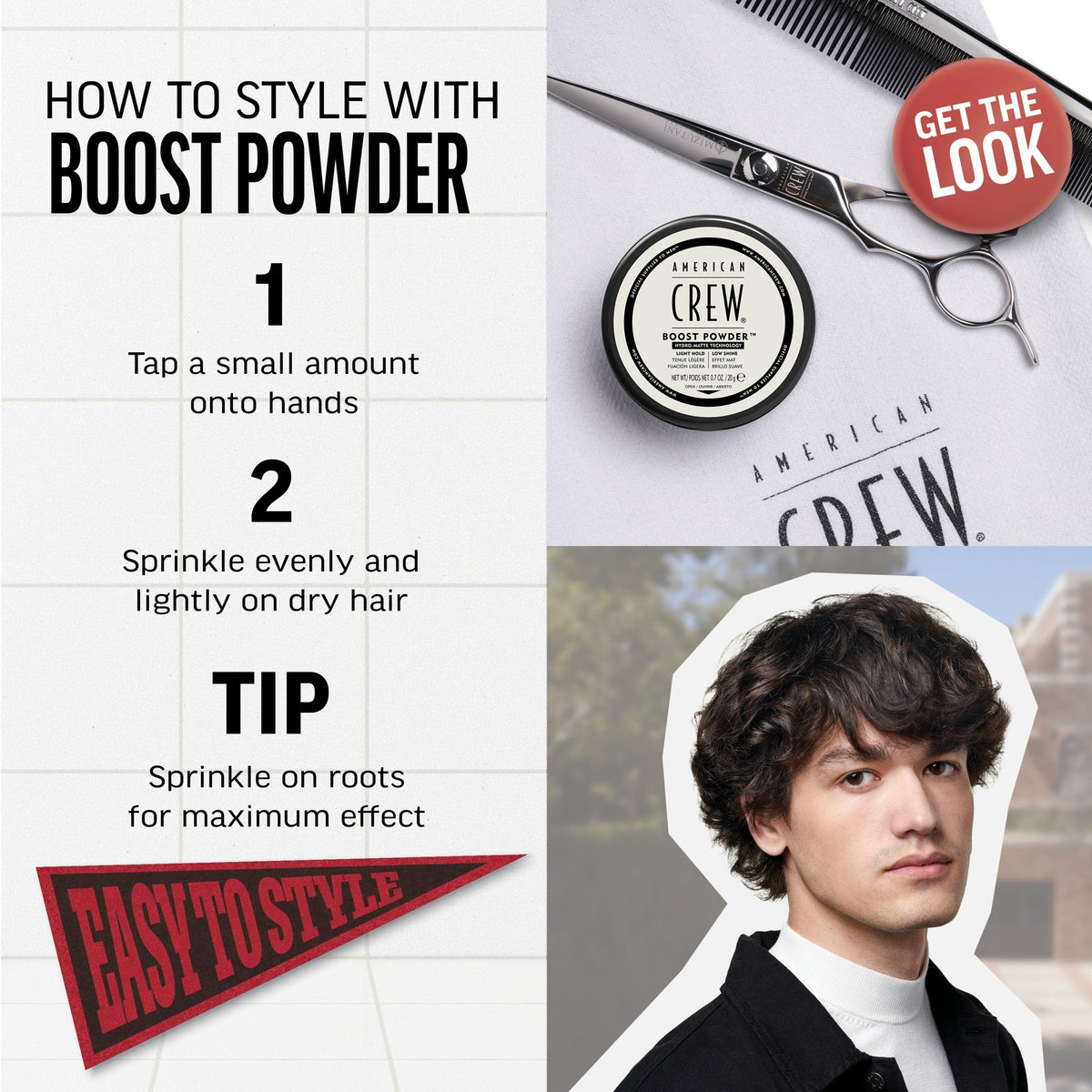 American Crew Classic Boost Powder 10g