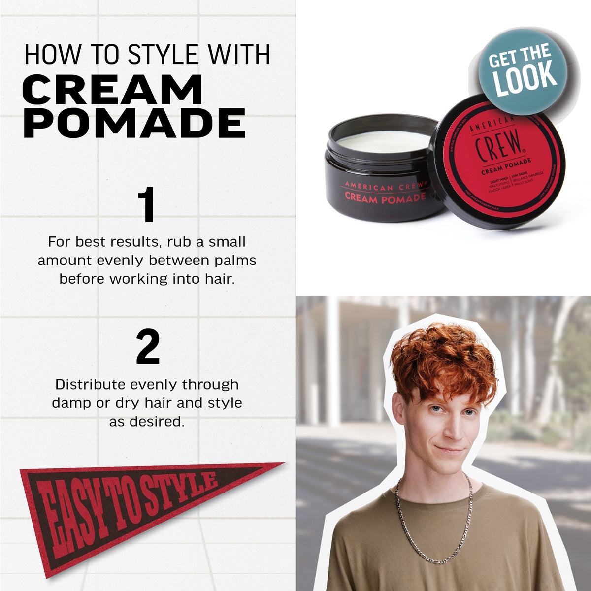American Crew Cream Pomade 85g