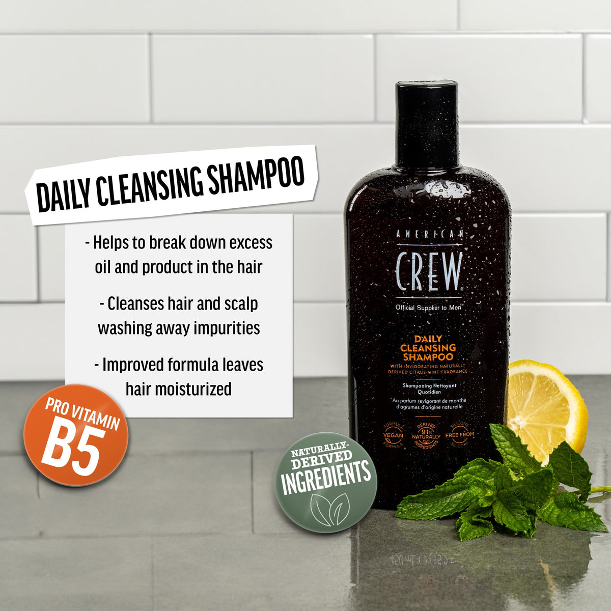 American Crew Daily Cleansing Shampoo 1L