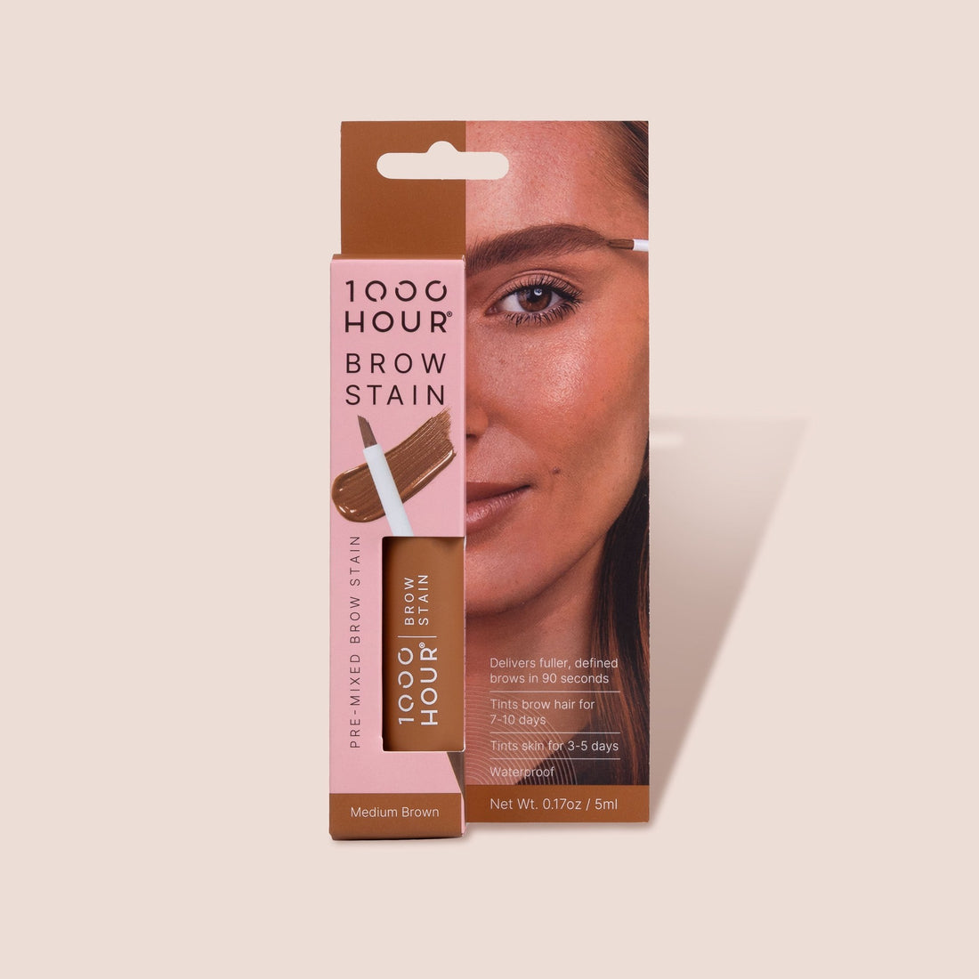 1000 Hour Brow Stain - Medium Brown 28g