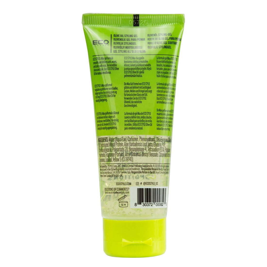 Eco Style Olive Oil Styling Gel Travel Size 57g