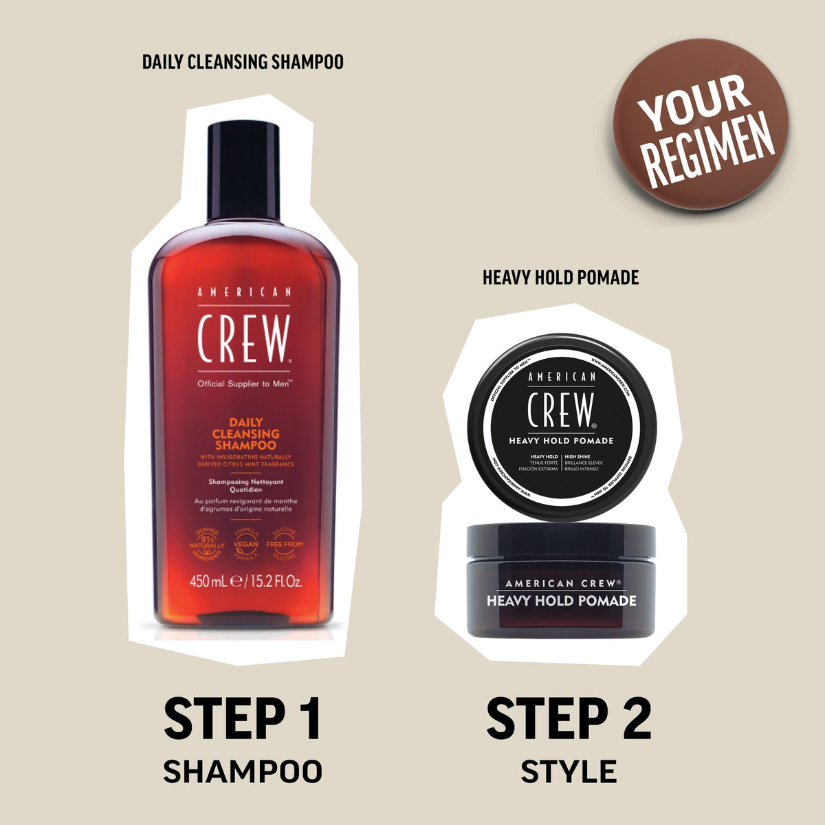 American Crew Heavy Hold Pomade 85g