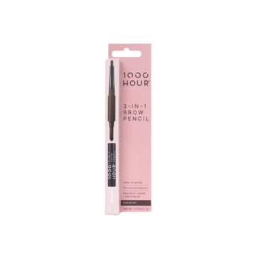 1000hr 3in1 Brow Pencil D Brwn