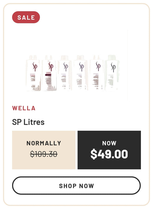 Sale: Wella SP Litres, Normally $109.30, Now $49.00
