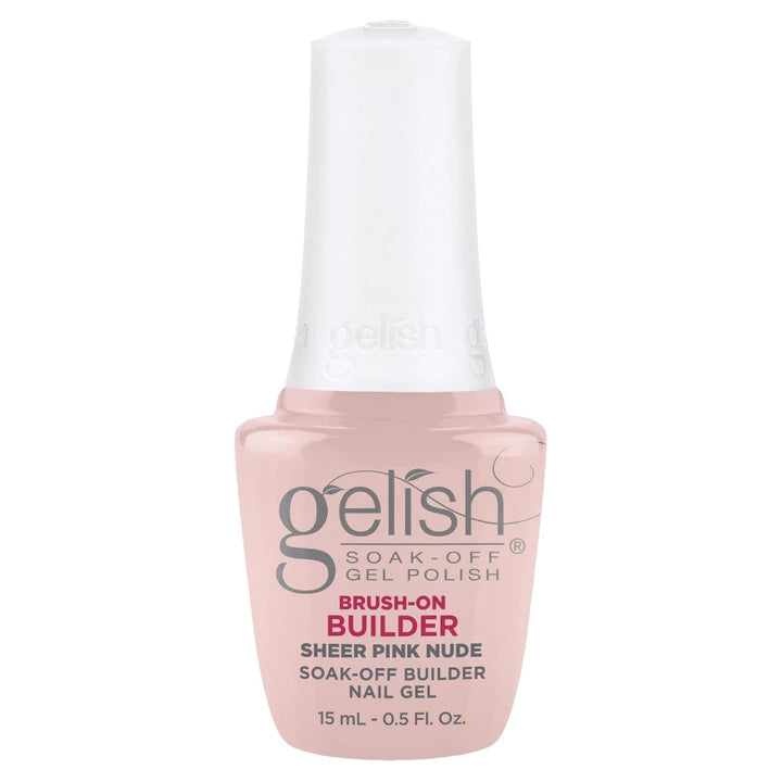Gelish PRO - Brush-On Builder - Sheer Pink Nude 15ml