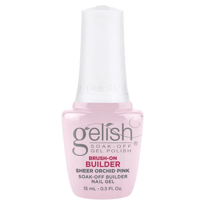Gelish PRO - Brush-On Builder - Sheer Orchid Pink 15ml