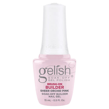 Gelish PRO - Brush-On Builder - Sheer Orchid Pink 15ml