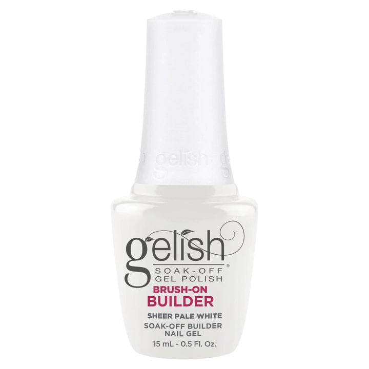 Gelish PRO - Brush-On Builder - Sheer Pale White 15ml