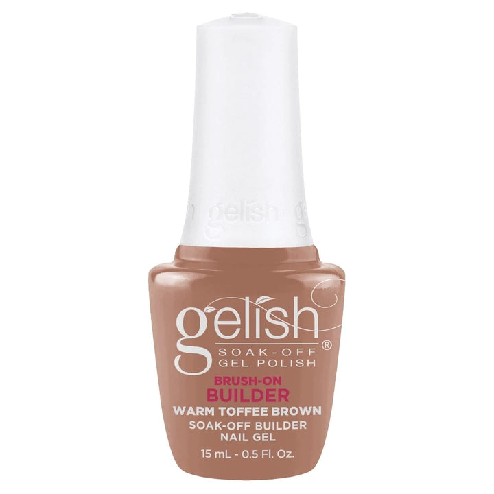 Gelish PRO - Brush-On Builder - Warm Toffee Brown 15ml