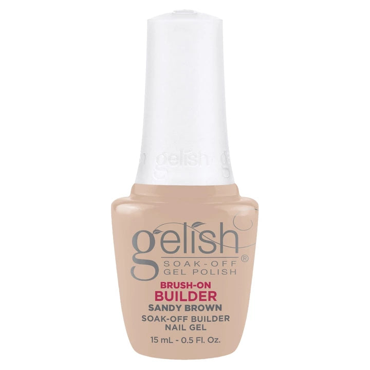 Gelish PRO - Brush-On Builder - Sandy Brown 15ml