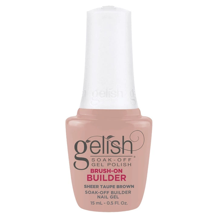 Gelish PRO - Brush-On Builder - Sheer Taupe Brown 15ml