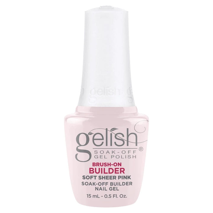 Gelish PRO - Brush-On Builder - Soft Sheer Pink 15ml