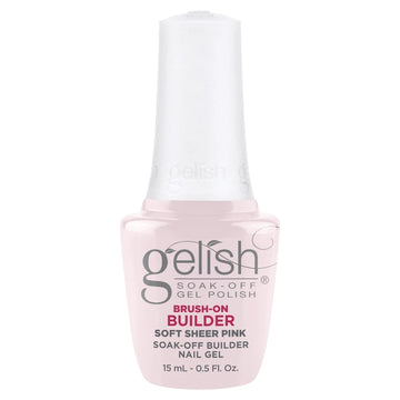Gelish PRO - Brush-On Builder - Soft Sheer Pink 15ml
