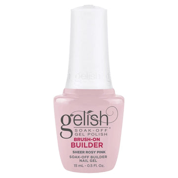 Gelish PRO - Brush-On Builder - Sheer Rosy Pink 15ml
