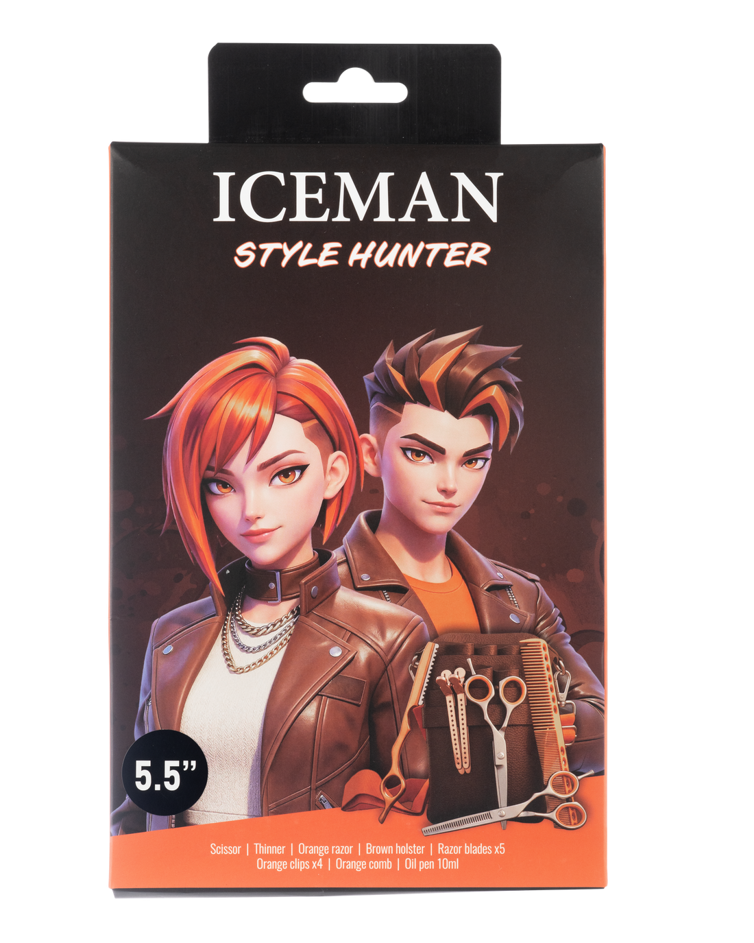 Iceman Set Style Hunter Orange 5.5"