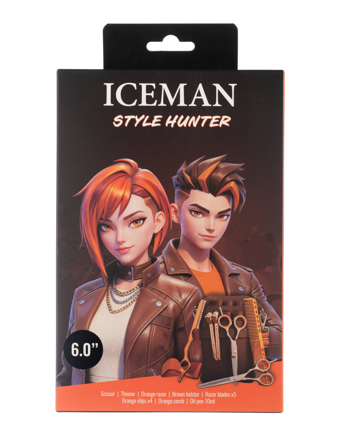 Iceman Set Style Hunter Orange 6.0"