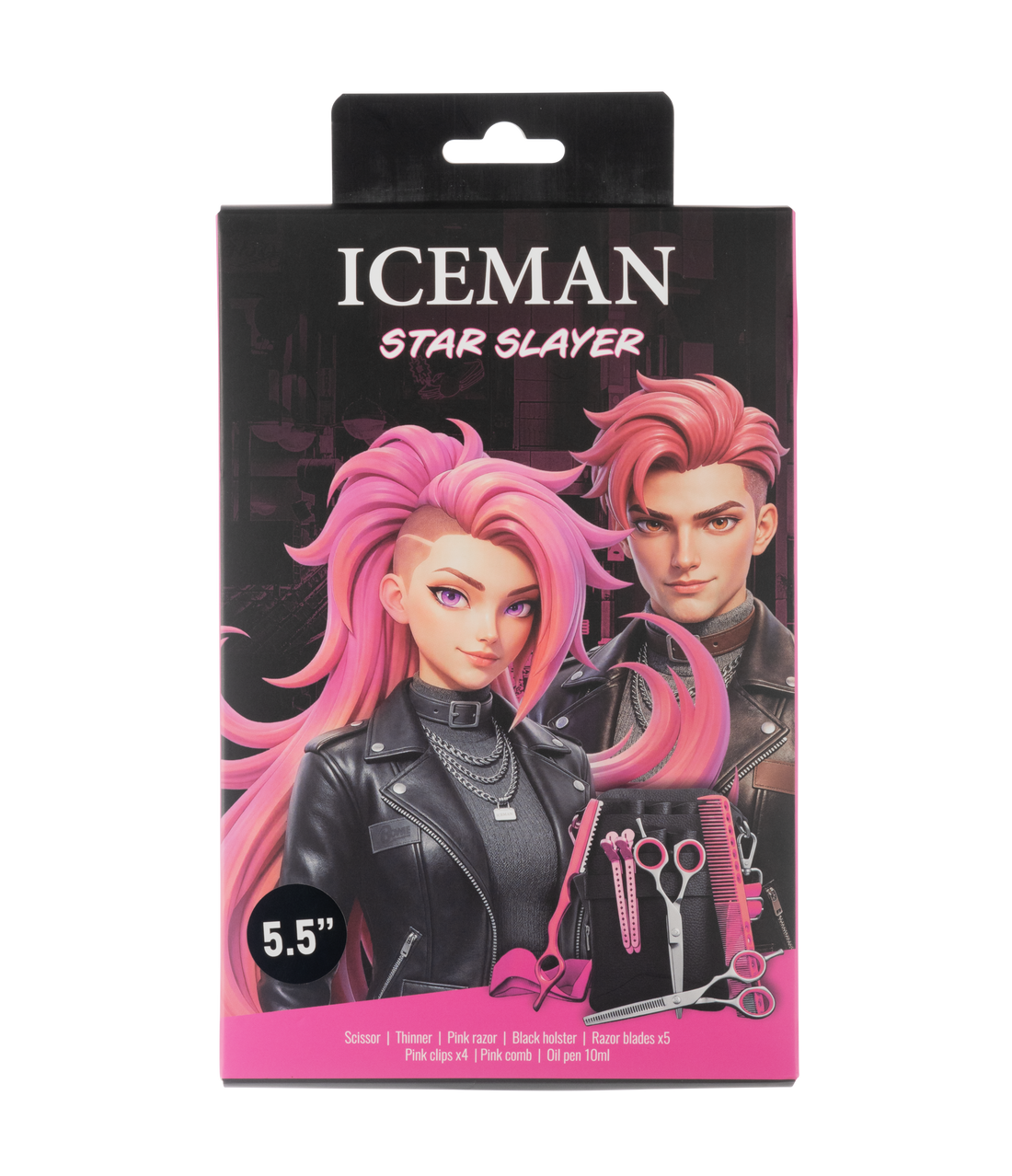 Iceman Set Star Slayer Pink 5.5"