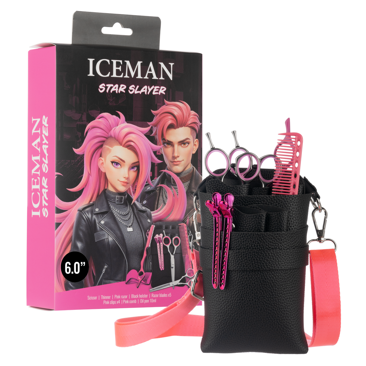 Iceman Set Star Slayer Pink 6.0"
