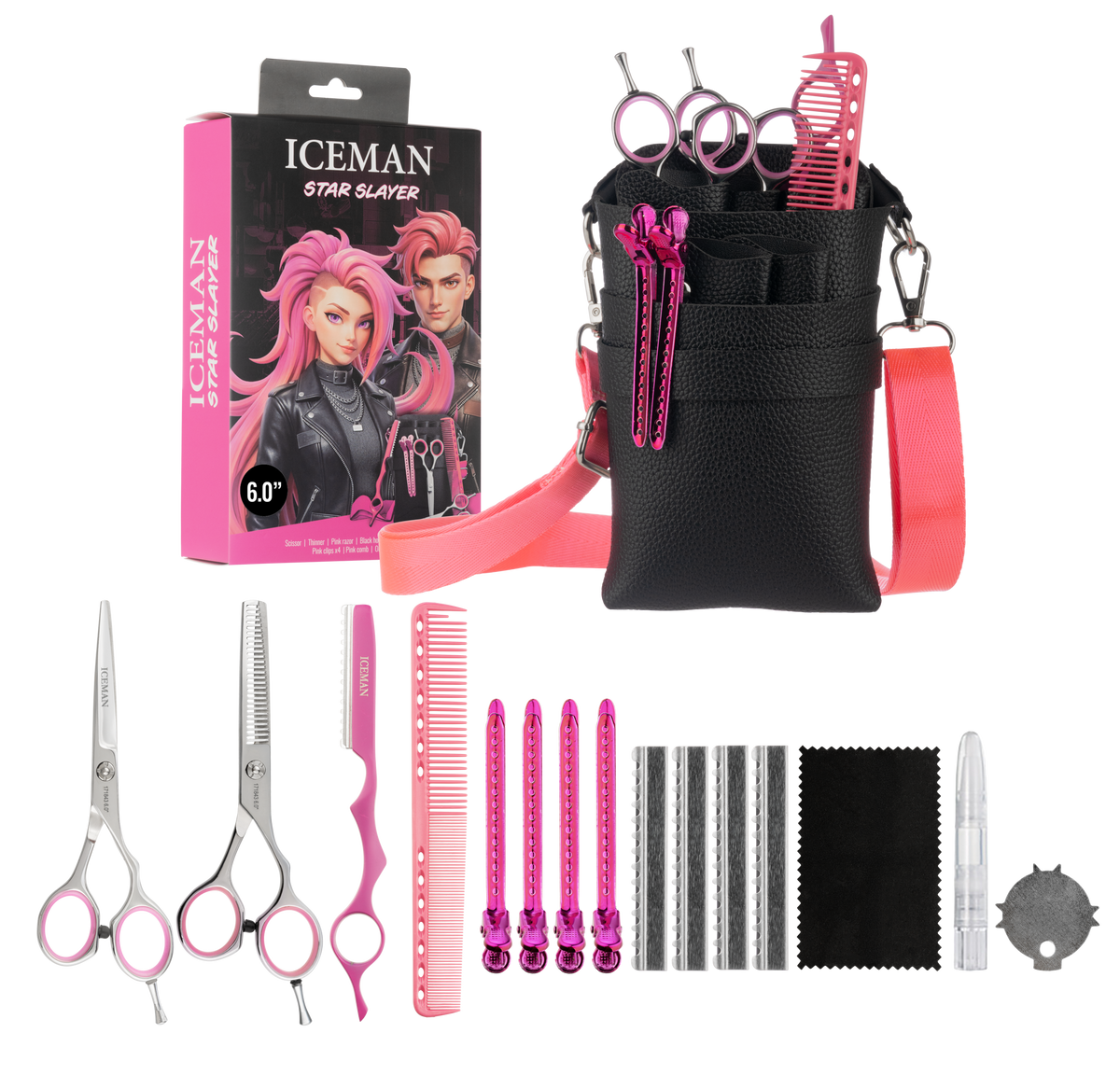 Iceman Set Star Slayer Pink 6.0"