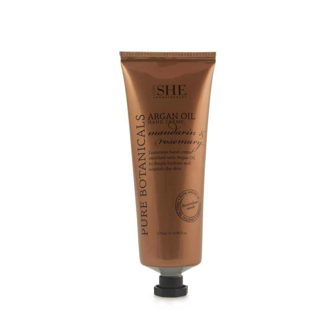 SHE Argan Oil Hand Cream Mandarin and Rosemary 120ml