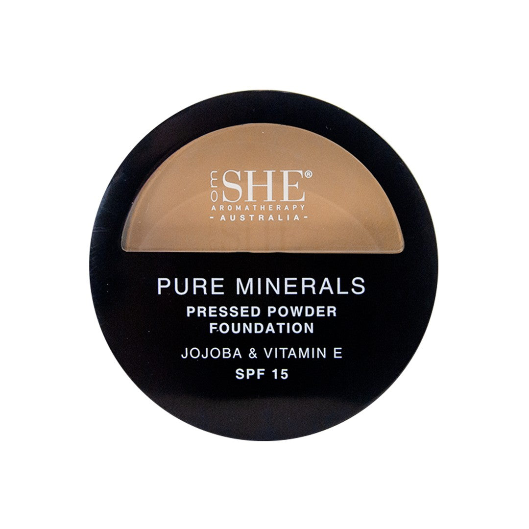 SHE Mineral Pressed Foundation Warm Beige