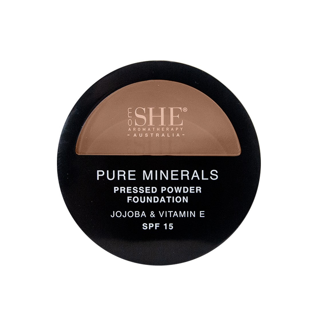 SHE Mineral Pressed Foundation Natural Tan