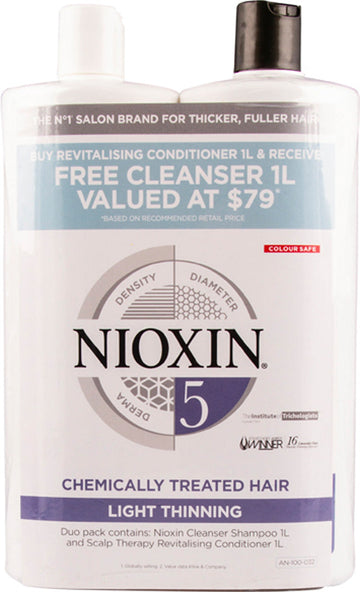 Niox 3D Sys5 1L Shamp Cond Duo