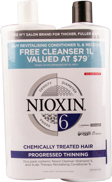Niox 3D Sys6 1L Shamp Cond Duo