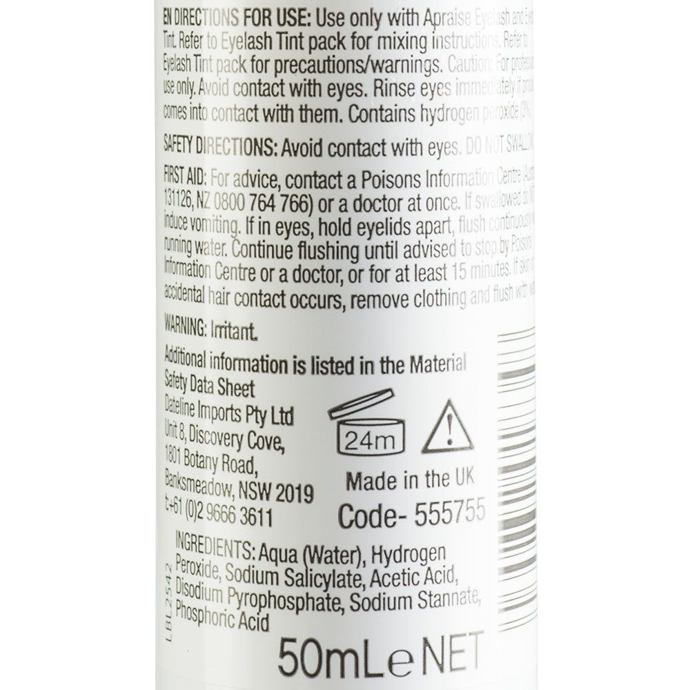 Apraise Tint Developer 50ml