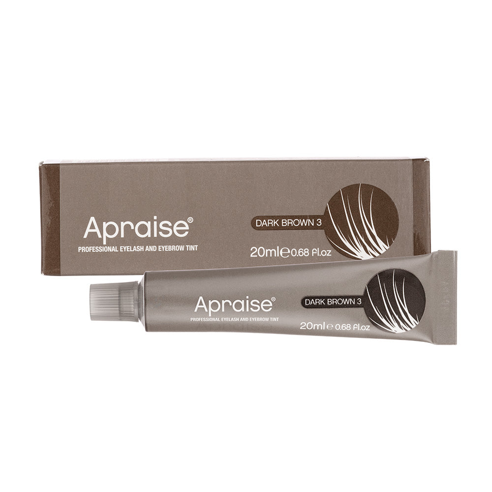 Apraise Vegan Eyebrow/Eyelash Tint 20ml - Dark Brown 3