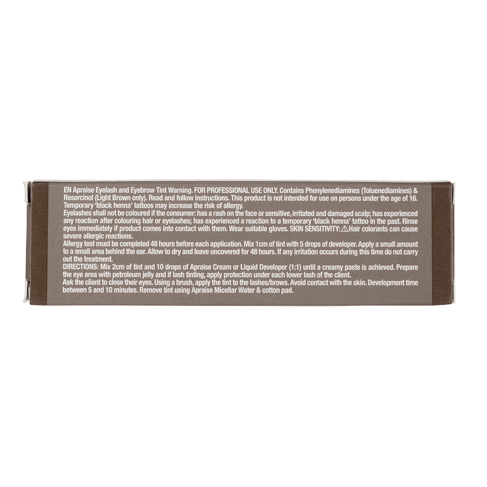 Apraise Vegan Eyebrow/Eyelash Tint 20ml - Dark Brown 3